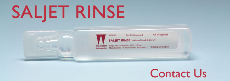 Contact the makers of Saljet Rinse