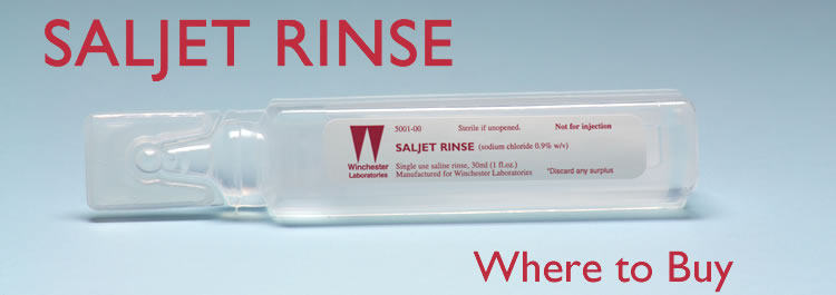 Saline history for wound care